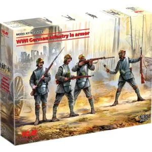 Cenová Bomba German Infantry in armor WW1 1/35