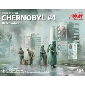 Chernobyl 4. Deactivators (4 figures) 1/35 Cenová Bomba