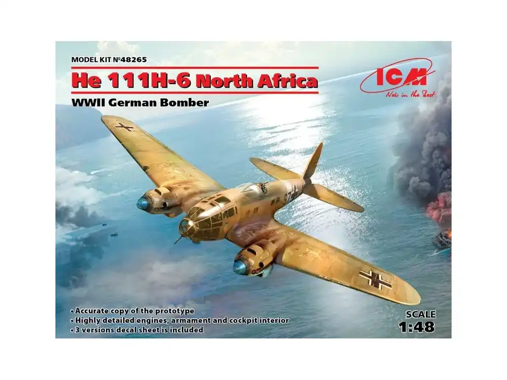 Heinkel He 111 H-6 North Africa 1/48 Oblíbený