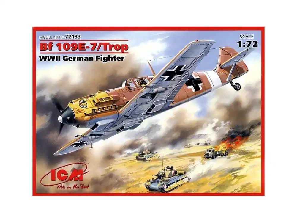 Kup Teď Bf 109 E-7 Trop 1/72