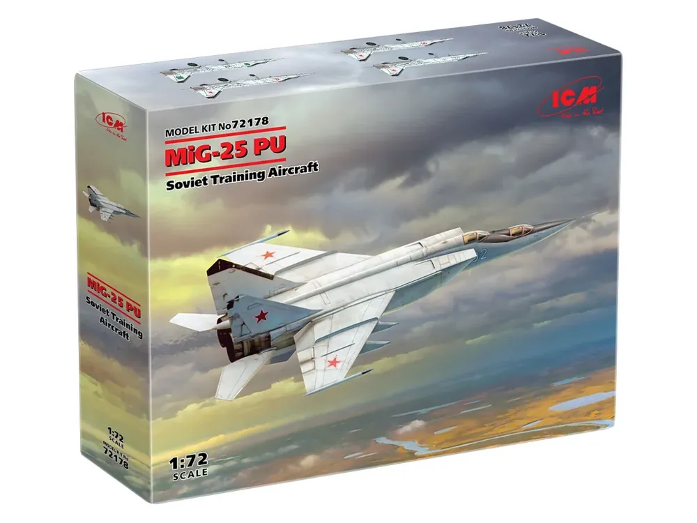 MiG-25 PU, Soviet Training Fighter 1/72 Vrácení Zdarma