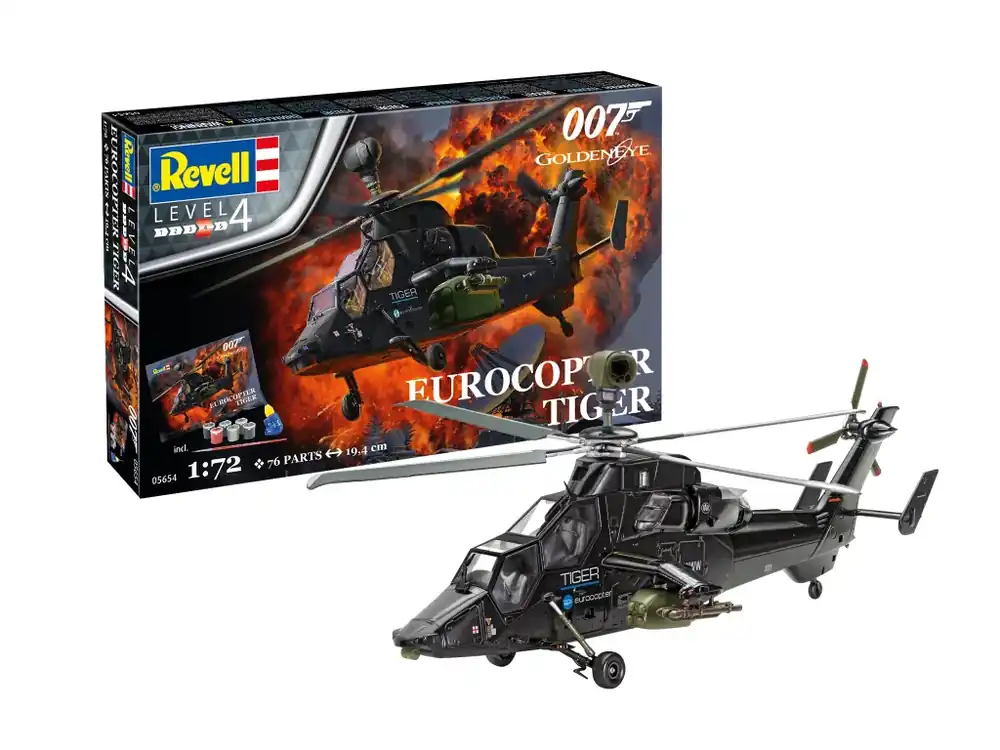 Eurocopter Tiger - (James Bond 007) "GoldenEye" Gift-Set 1/72 Vrácení Zdarma