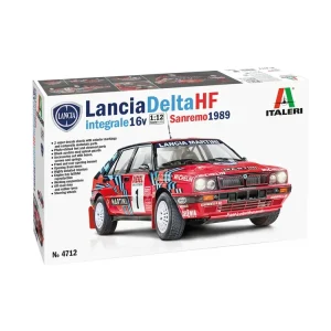 Značkový Lancia DELTA 16VHF integrale Sanremo‘89 1/12