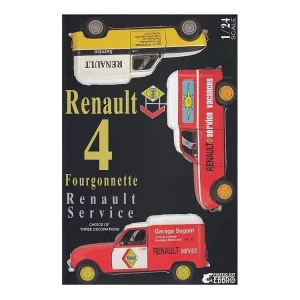 Nejprodávanější Renault 4 Fourgonnette Service Car 1/24