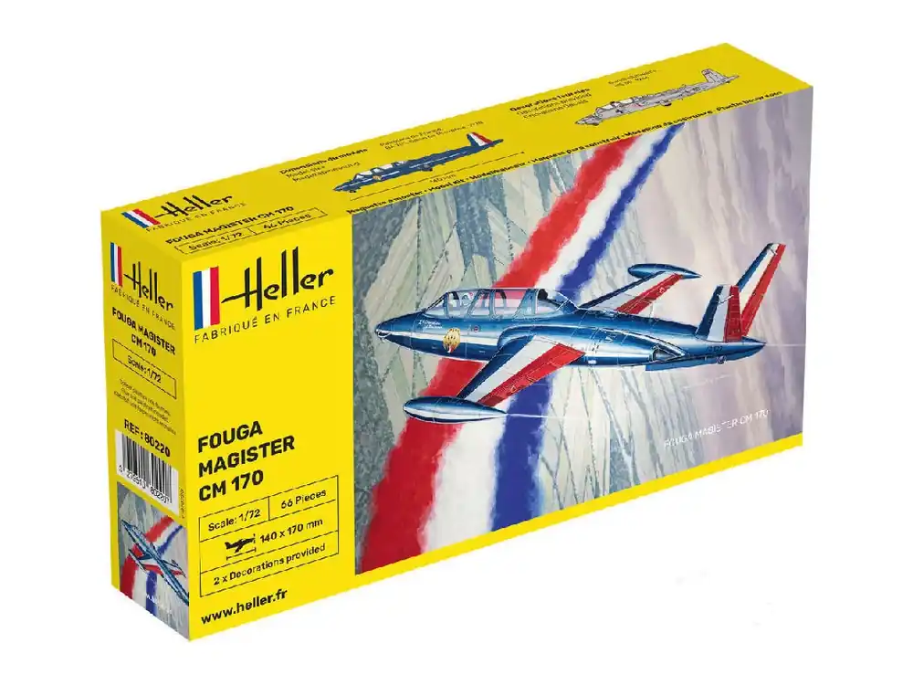 Oblíbený Fouga Magister CM 170 1/72