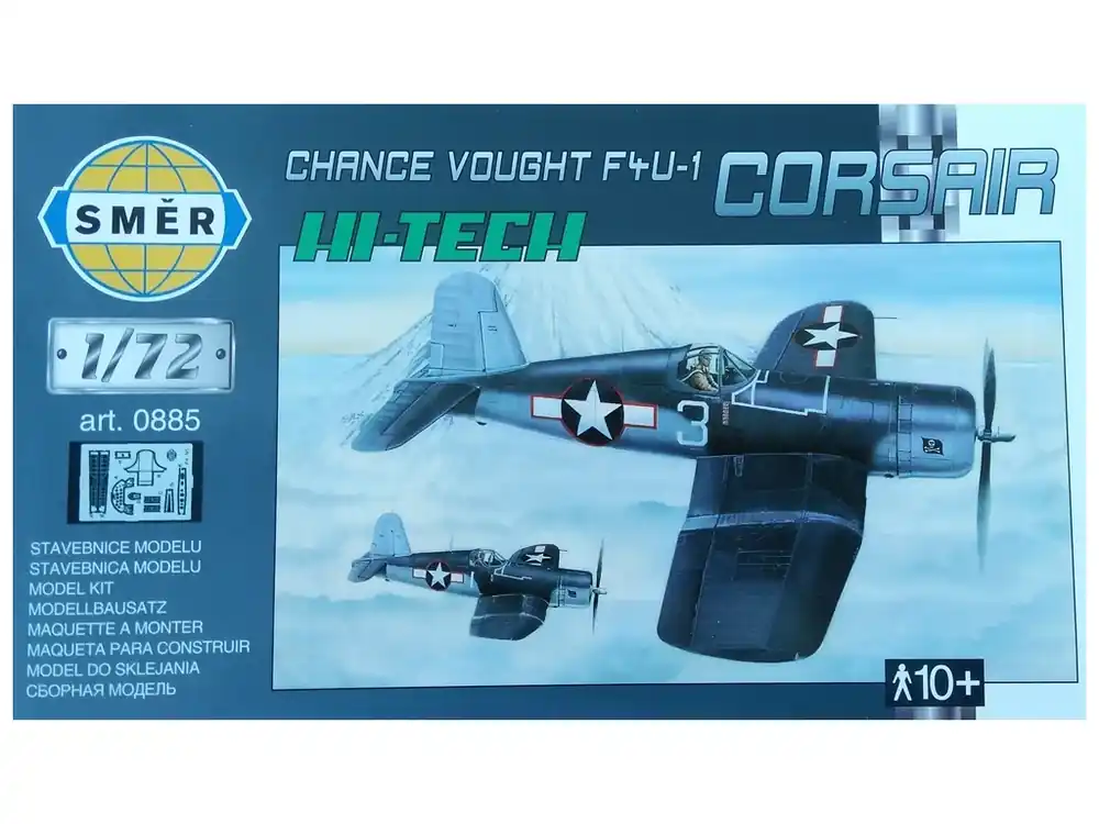 Akce F4U-1 Corsair HI-TECH Series (metal parts) 1/72