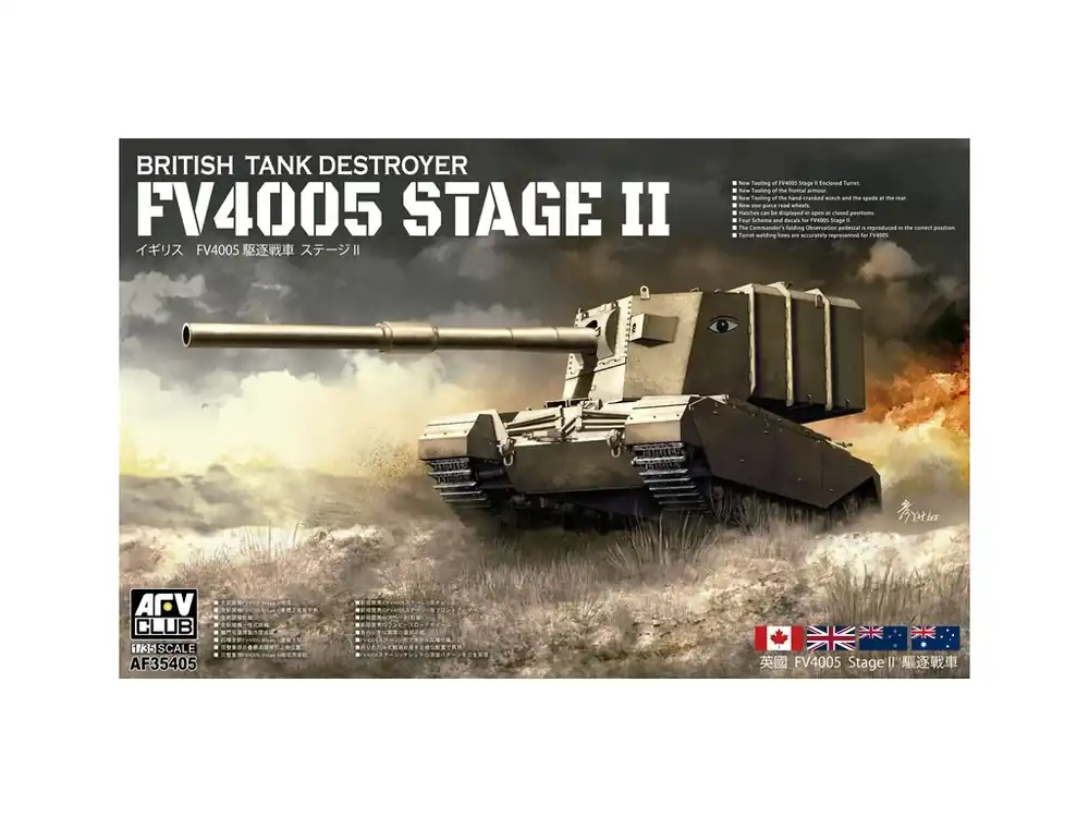 FV4005 Stage II British Tank Destroyer 1/35 Ověřený