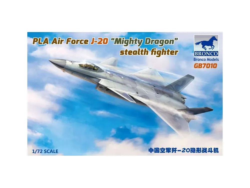 Horká Nabídka J-20 "Mighty Dragon" stealth fighter 1/72