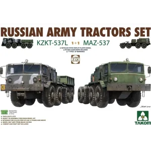 KZKT-537L & MAZ-537 Russian Army Tractors 1/72 Jen Po Omezenou Doba