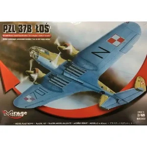 Značkový PZL 37 B Los 1/48