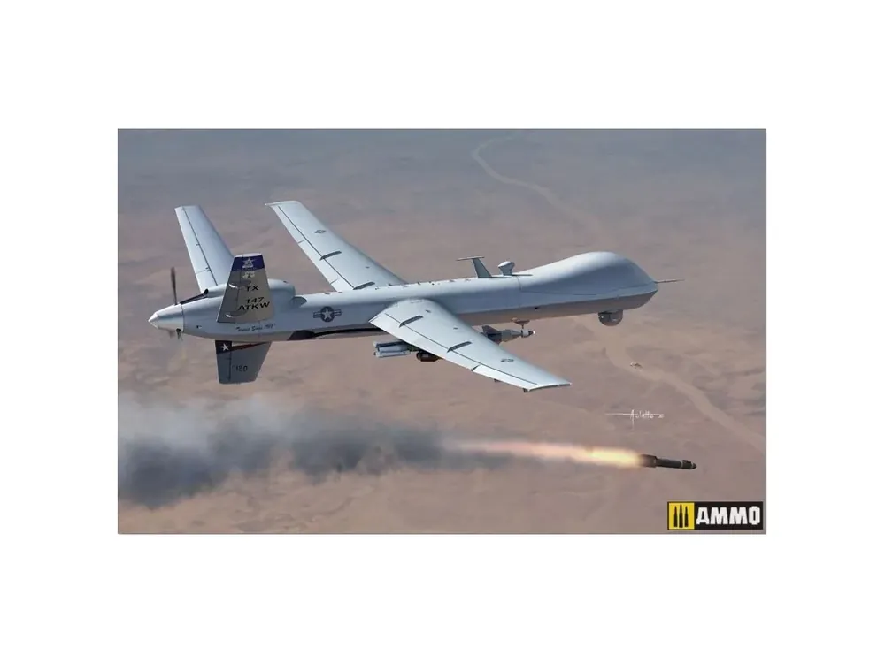 MQ-9 REAPER w/GBU-12 1/48 Sleva