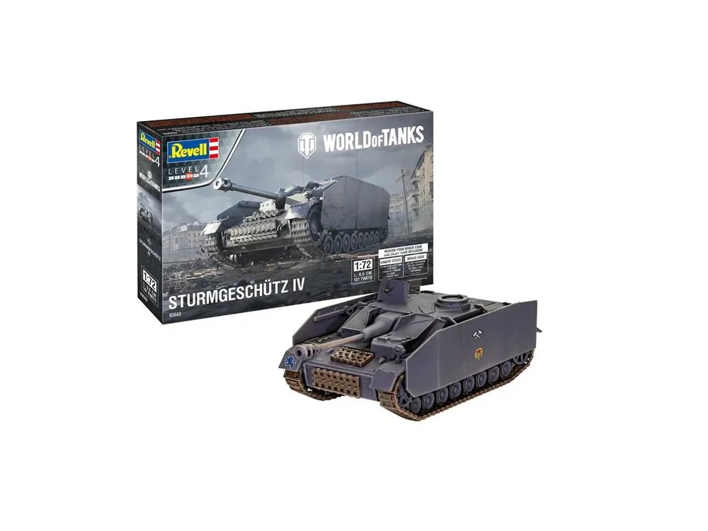 Časově Omezené Sturmgeschütz IV "World of Tanks" 1/72