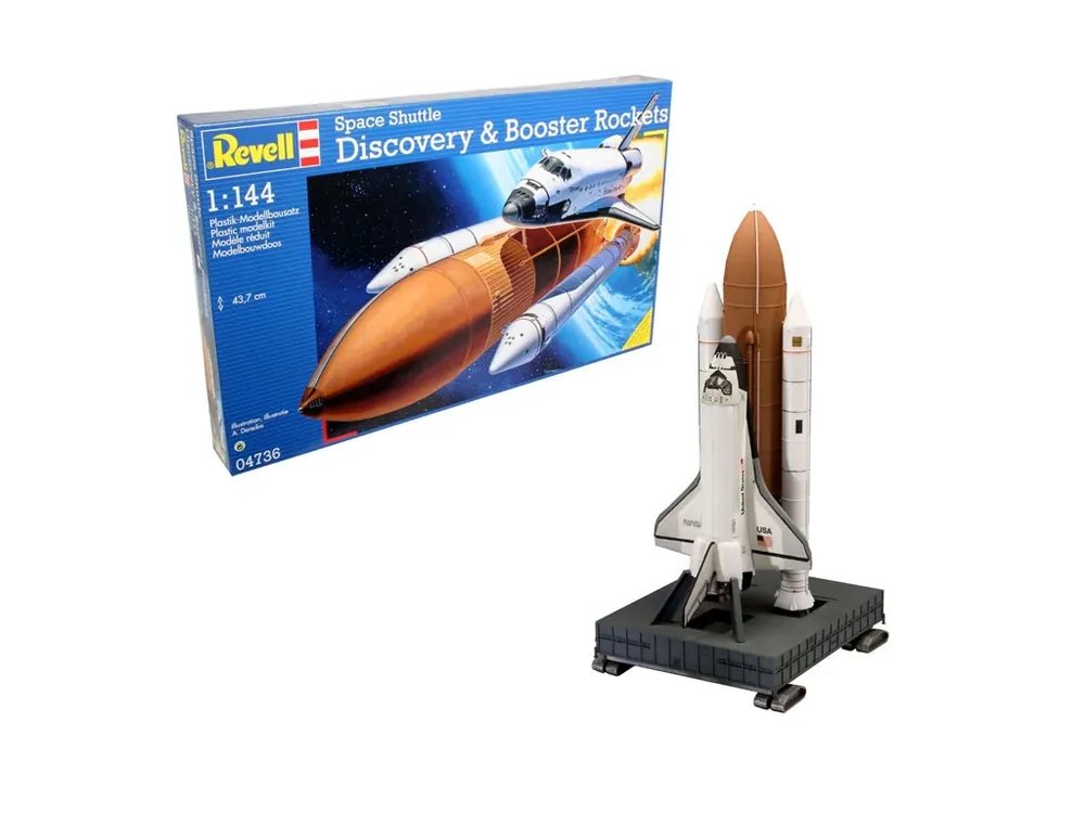 Cenový Hit Space Shuttle Discovery + Booster Rockets 1/144
