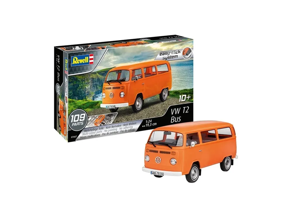 Volkswagen VW T2 Bus EasyClick 1/24 Nízká Cena
