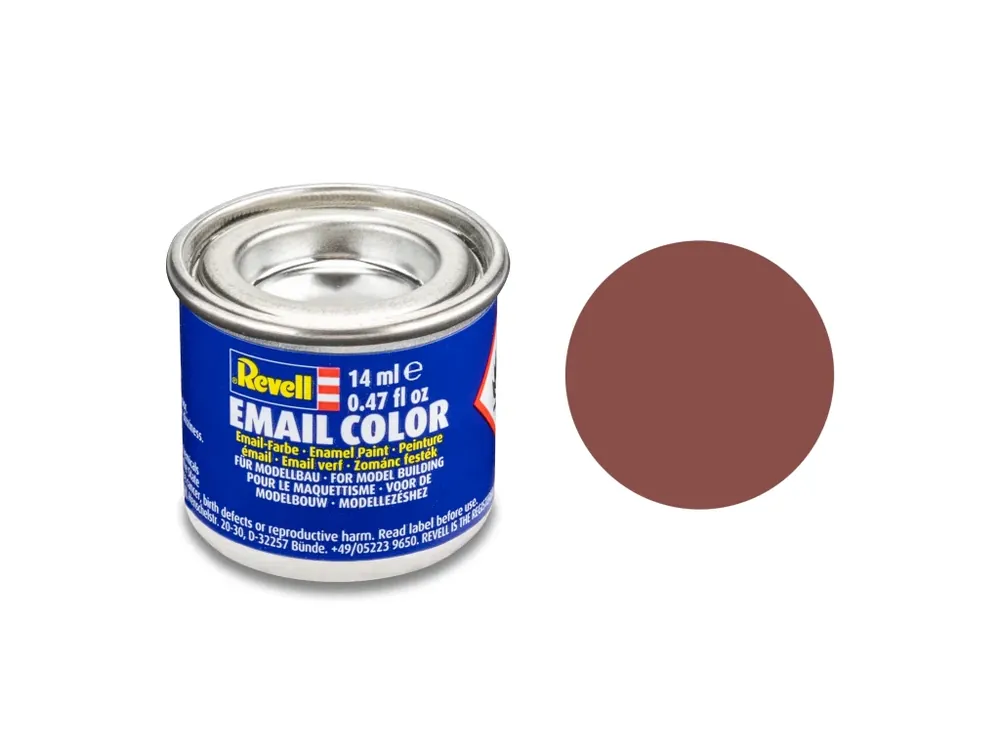 Barva Revell ENAMEL - 83 Rezavá matná (Rust Matt) 14ml Akční Nabídka