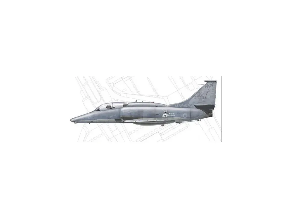 Douglas OA-4M Skyhawk - Samurai 1/72 Značkový