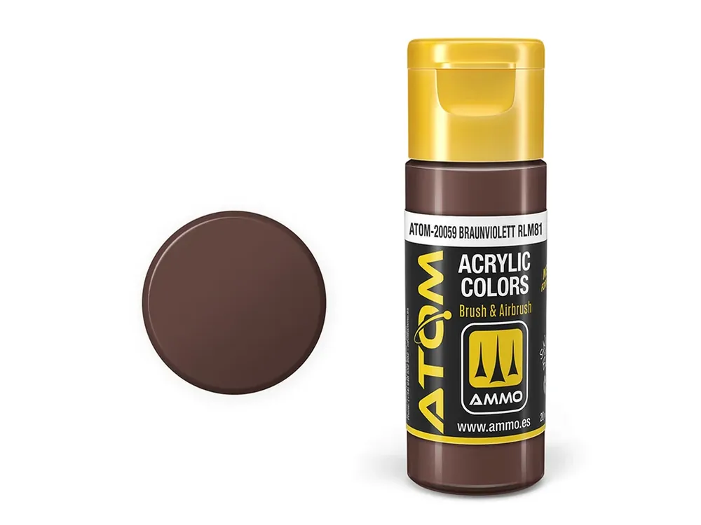 ATOM COLOR - Braunviolett RLM81 20ml Top Prodej
