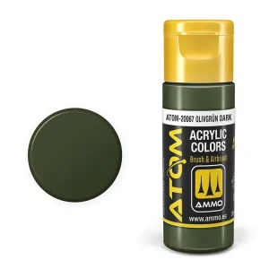 ATOM COLOR - Olivgrün Dark 20ml Poslední Šance