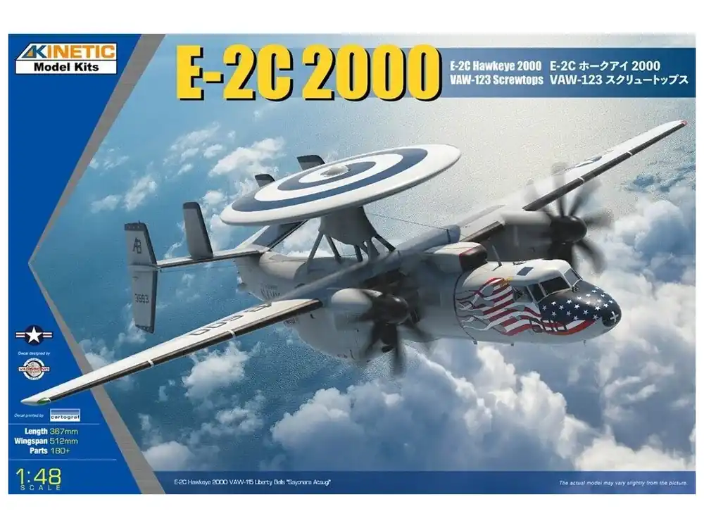 Objednat Nyní E-2C Hawkeye Screwtop 1/48
