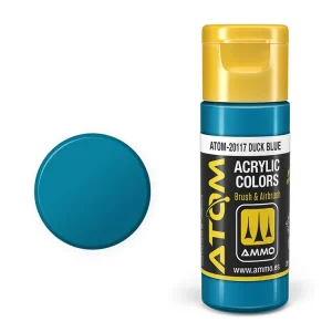ATOM COLOR - Duck Blue 20ml Omezená Nabídka