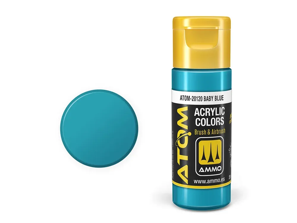 ATOM COLOR - Baby Blue 20ml Must-Have