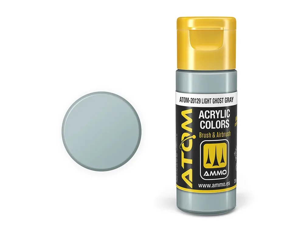 Ověřený ATOM COLOR - Light Ghost Gray 20ml