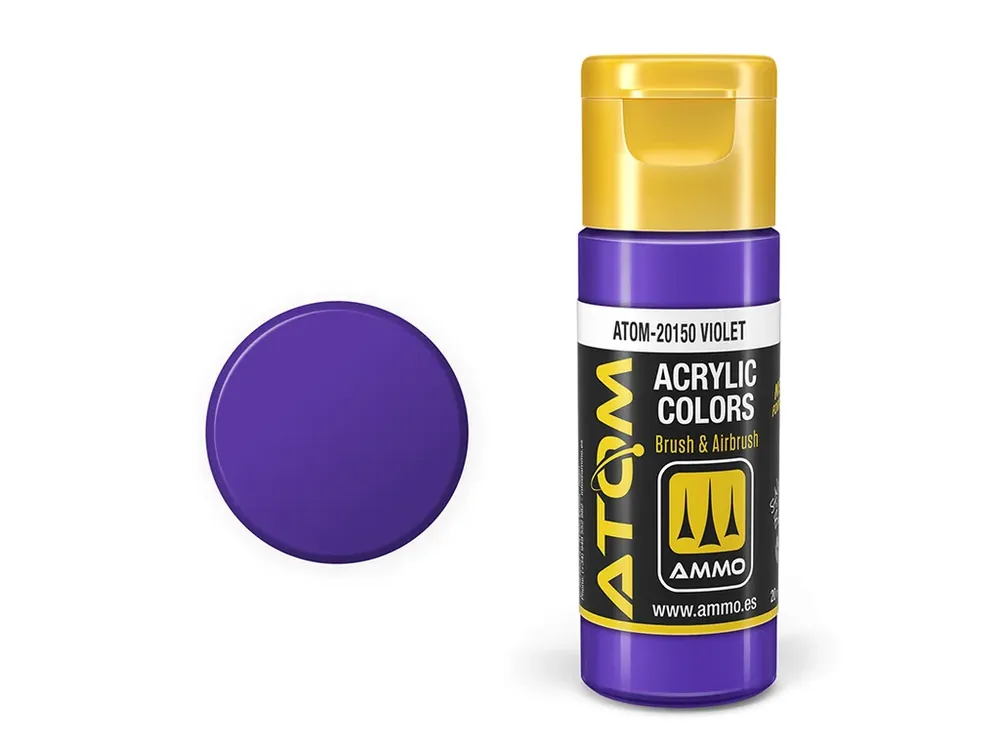 Novinka ATOM COLOR - Violet 20ml