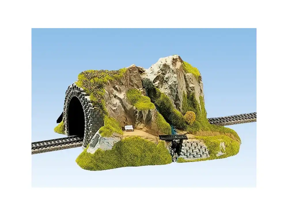 Omezená Nabídka Tunel komplet, 1-kolej, rovný, 34x27x19 cm HO