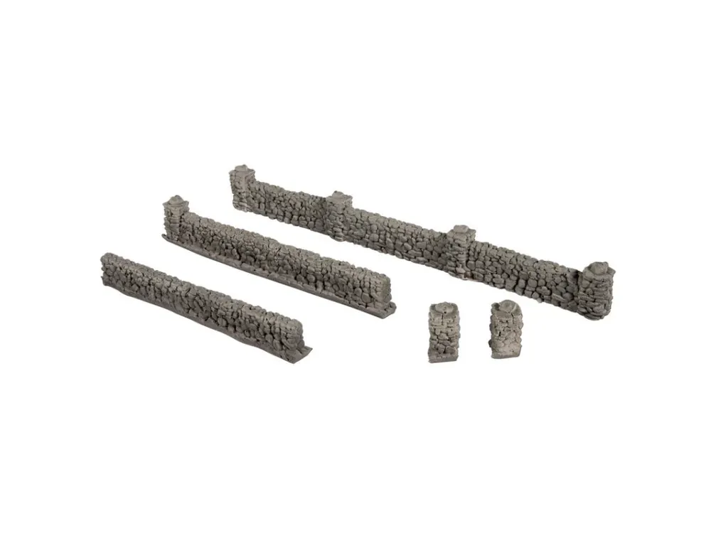 Must-Have Kamenná zeď čedičová 230x120x25mm HO, 1/72