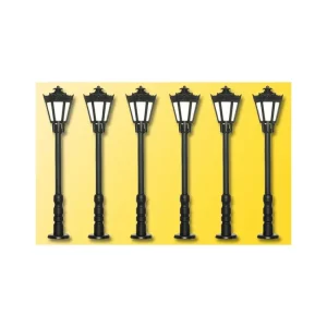 Lampa parková 5+1 ks HO LED teplá bílá Autentický