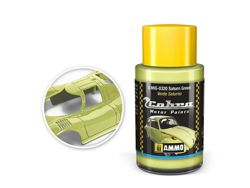 Horká Nabídka Ammo Cobra Motor Saturn Green 30ml