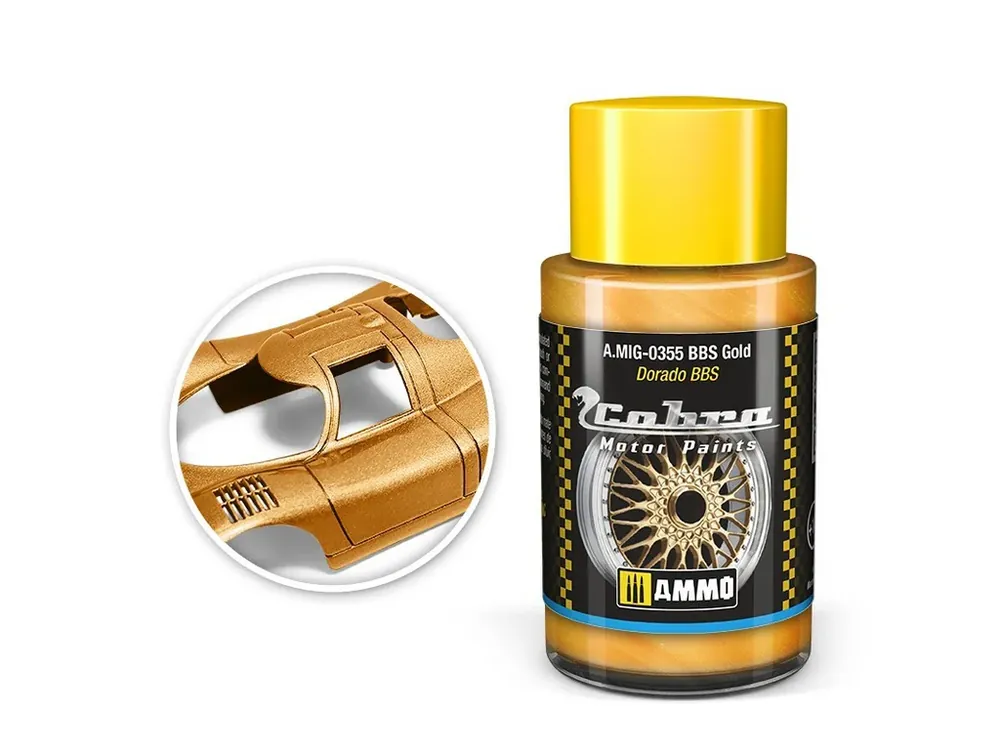 Nová Kolekce Ammo Cobra Motor BBS Gold 30ml