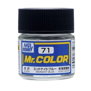 Mr Hobby - Gunze Mr. Color Midnight Blue 10ml Novinka