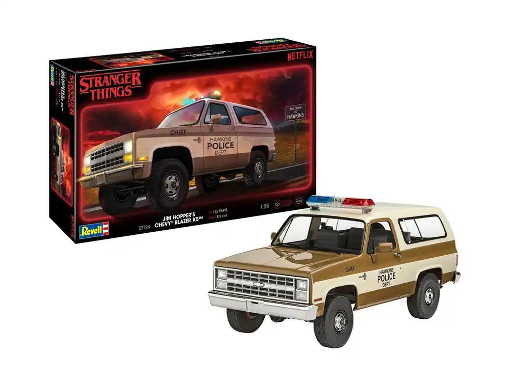 Stranger Things 1985 Chevrolet K5 Blazer 1/25 Expresní Doručení