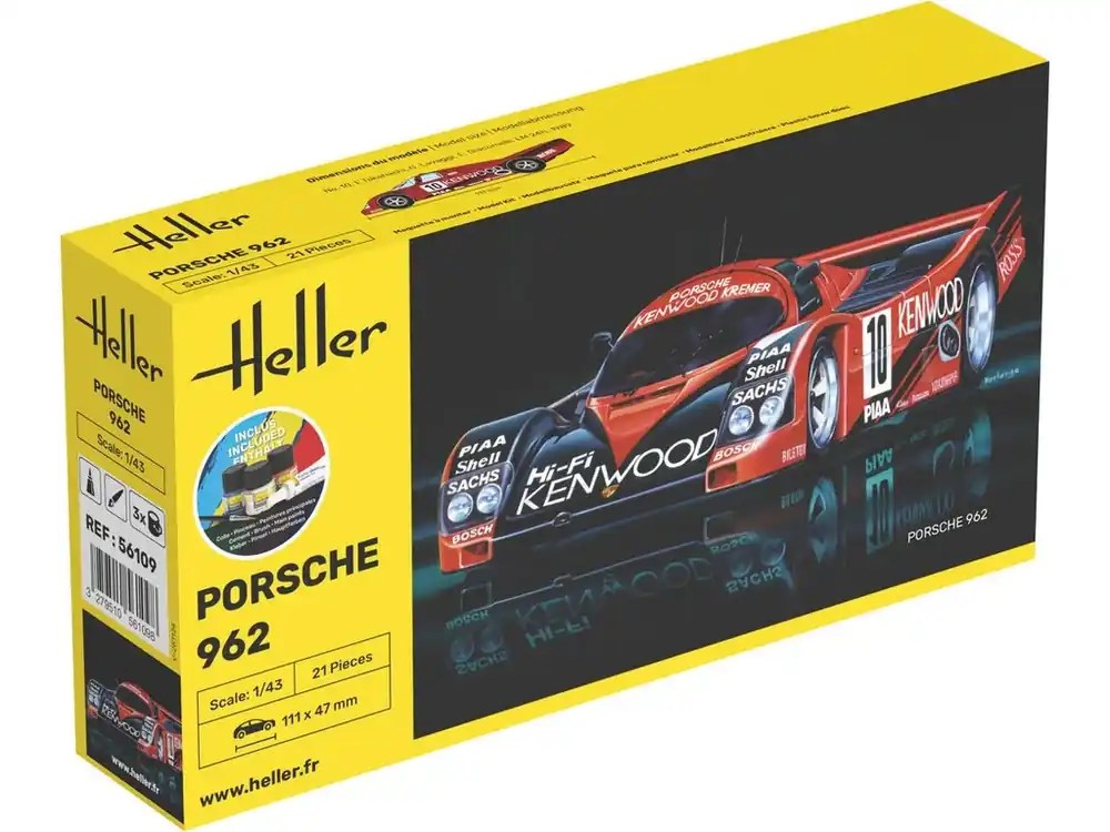Porsche 962 STARTER KIT 1/43 Cenově Výhodný