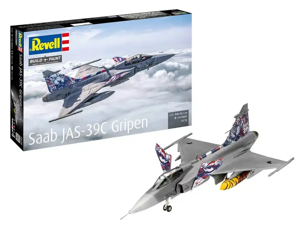 Akce Saab JAS-39 C Gripen 1/72