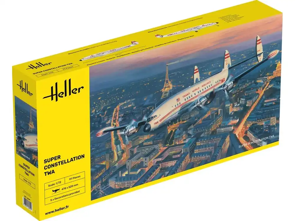 Pouze Dnes L-1049 Super Constellation TWA 1/72