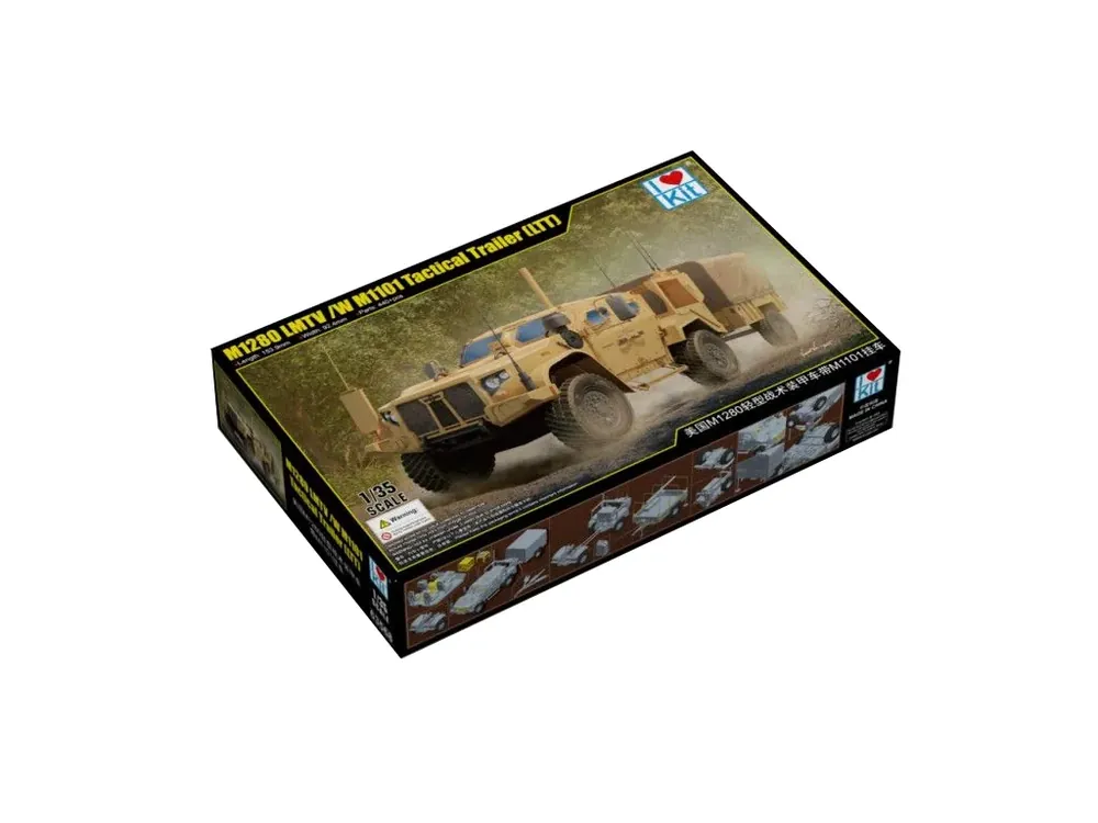 M1280 LMTV /W M1101 Tactical Trailer (LTT) 1/35 Oblíbený