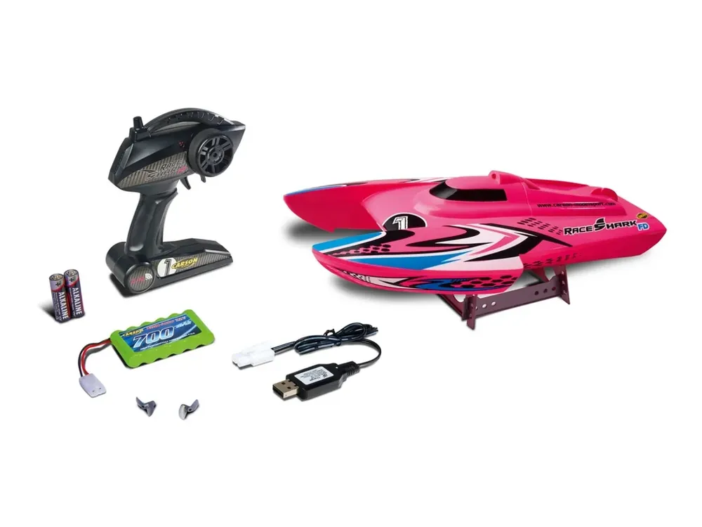 Carson RC Race Shark FD růžový 100% RTR Jen Po Omezenou Doba