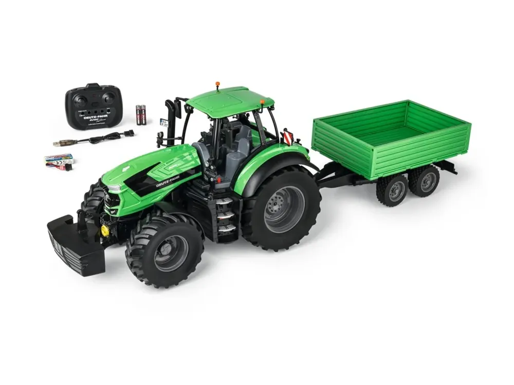 Cenová Bomba Carson RC Deutz-Traktor 8280 TTV with Trailer 1/16 100% RTR
