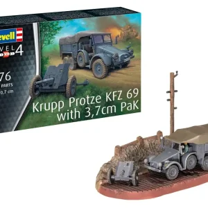 Vrácení Zdarma Krupp Protze KFZ 69 with 3,7cm PaK 1/76