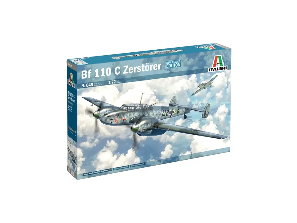 Nízká Cena Messerschmitt BF-110 C-3/C-4 Zerstörer 1/72