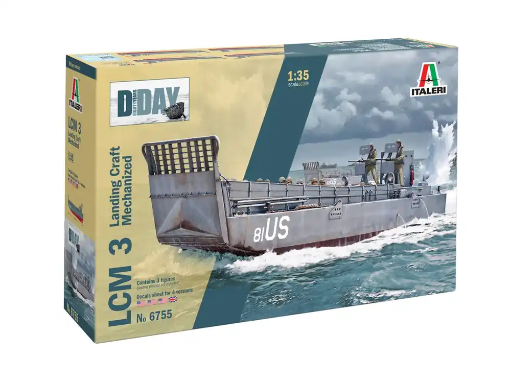 Tovární Cena LCM 3 (Landing craft mechanized) 1/35