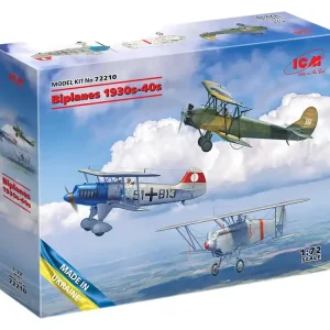 Akční Cena Biplanes of the 1930s and 1940s (He-51A-1, Ki-10-II, U-2/Po-2VS) 1/72