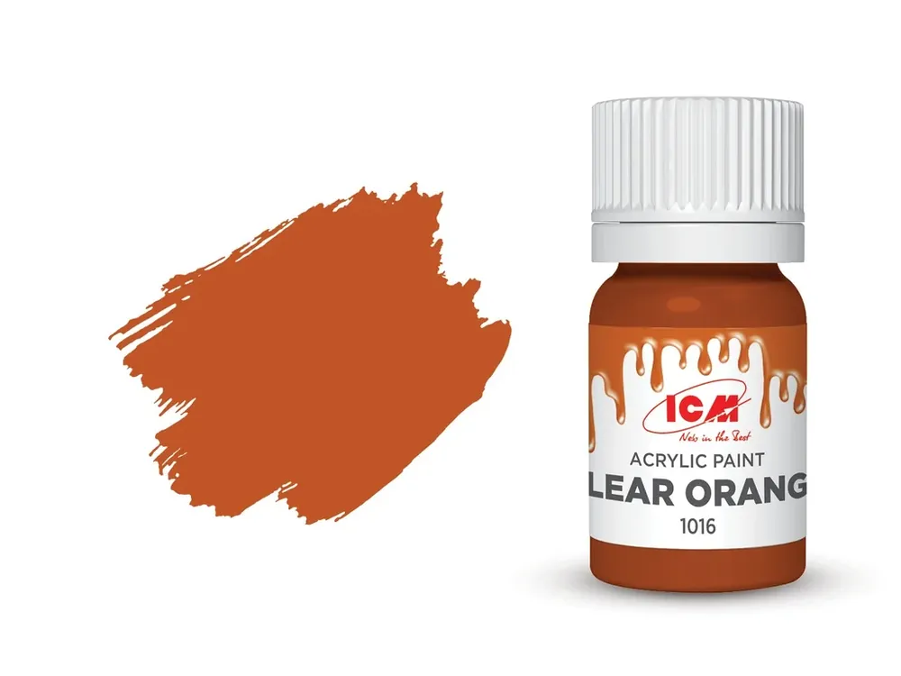 Barva ICM - Clear Orange 12ml Objednat Nyní