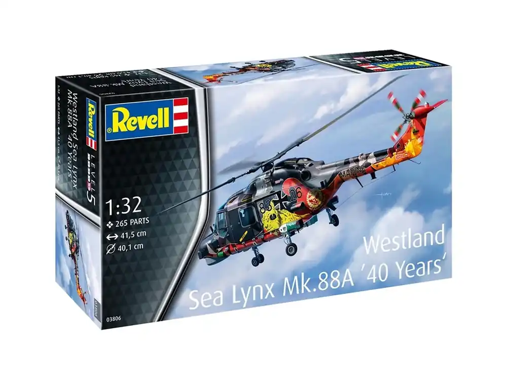 Westland Sea Lynx Mk.88A "40 Years" 1/32 Akční Nabídka