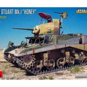 Dokud Zásoby Vydrží British Stuart Mk.I “Honey” (Early Production) Interior Kit 1/35