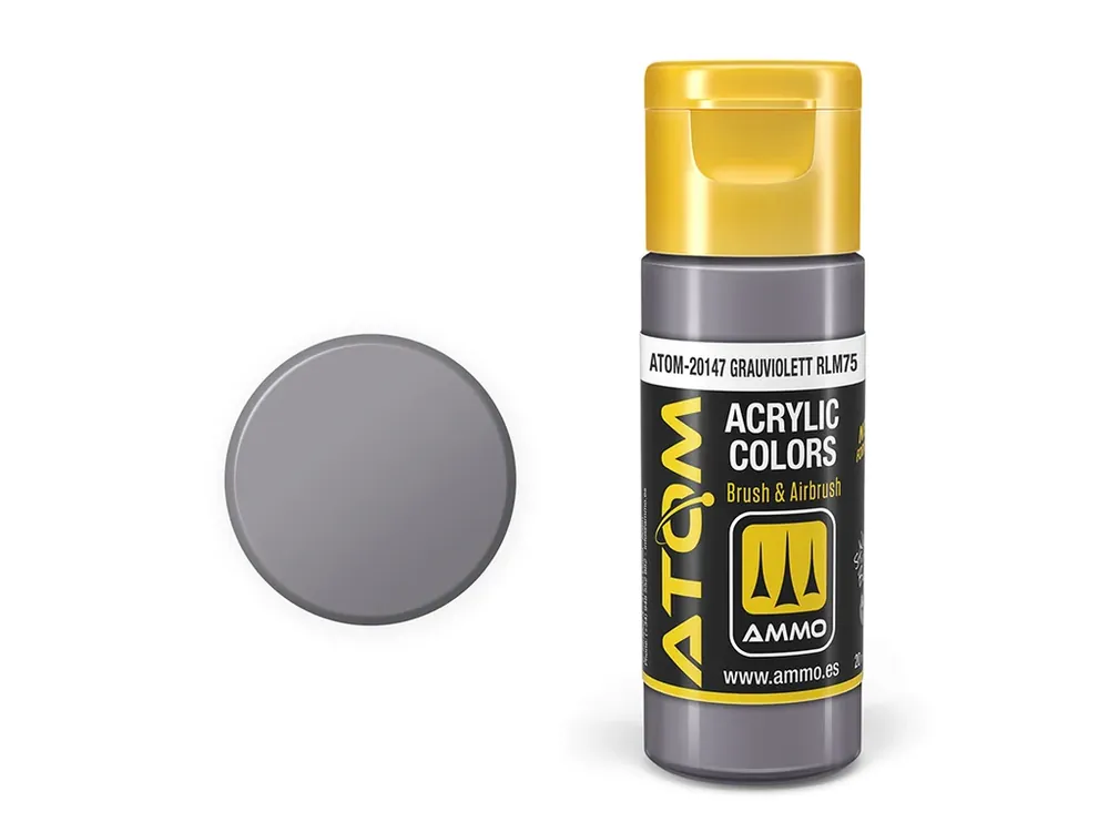 Objednat Nyní ATOM COLOR - Grauviolett RLM75 20ml