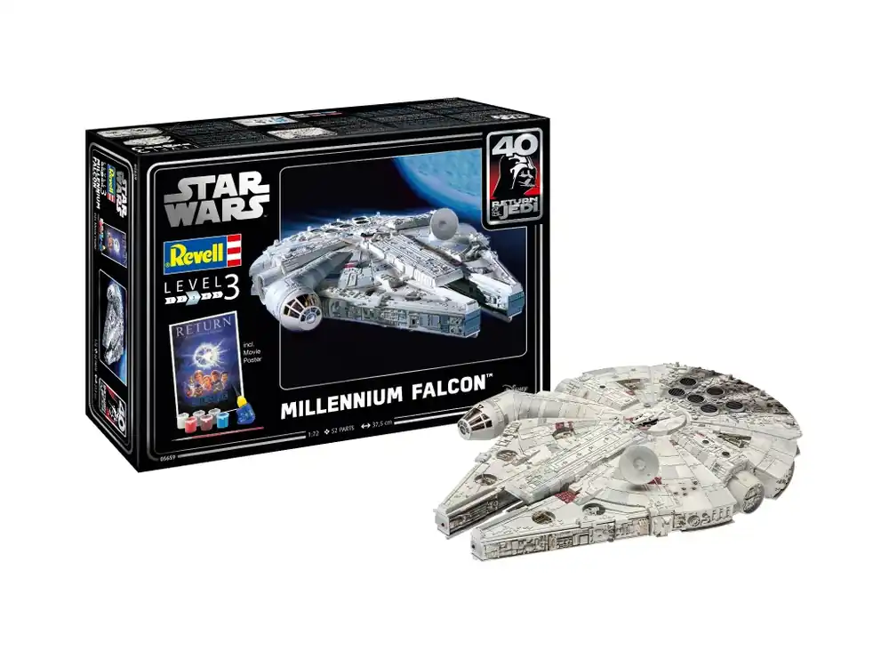 Gift-Set Star-Wars Millenium Falcon 1/72 Ověřený