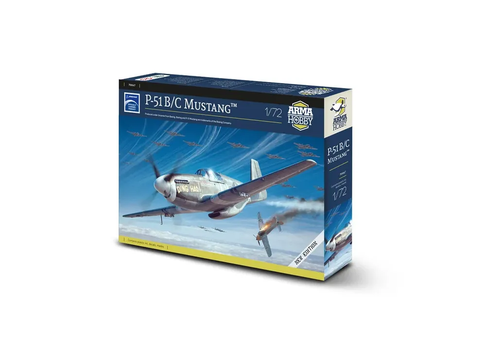 P-51 B/C Mustang 1/72 Zlevněný